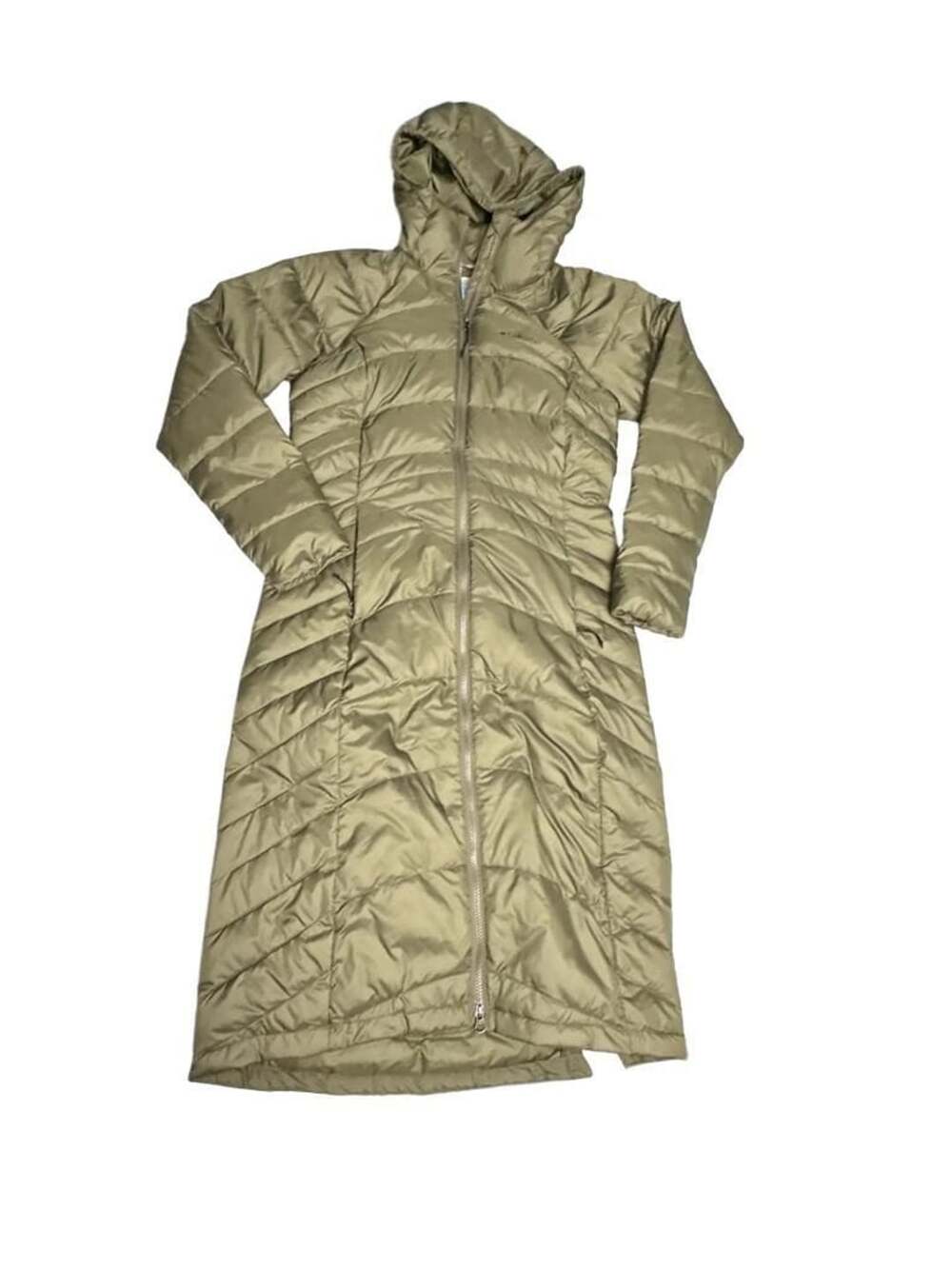 Columbia Women's Karis Gale Full Length Parka Size S Green